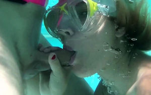 David and Samantha Cruz underwater xxx